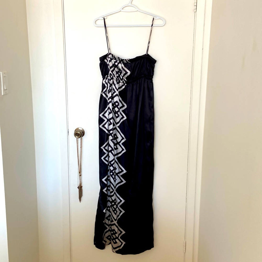 Mendocino Satin Maxi dress